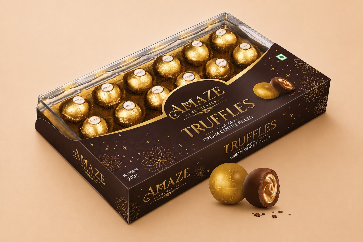 Amaze Chocolates truffles box